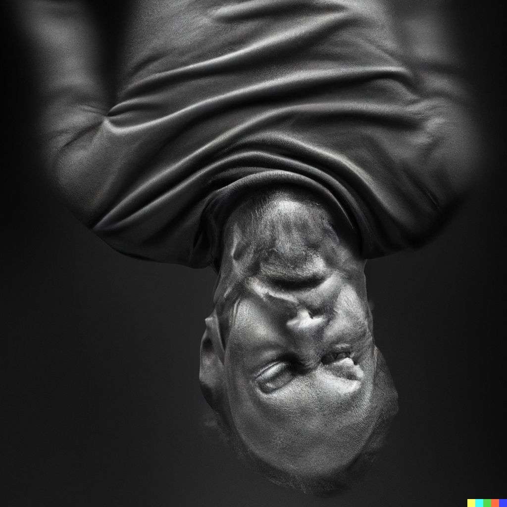 the discovery of gravity, photograph taken by Lee Jeffries